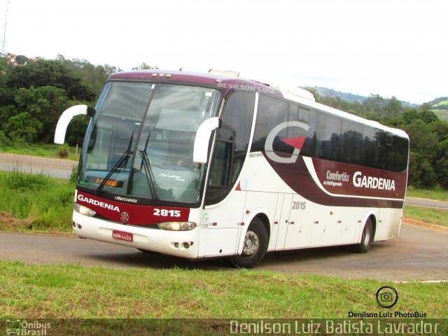 Expresso Gardenia 2815 na cidade de Cordislândia, Minas Gerais, Brasil, por Denílson Luiz Batista Lavrador . ID da foto: 4819891.