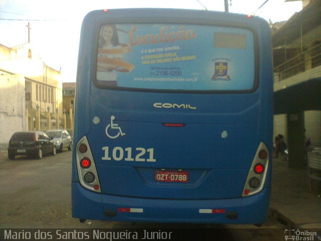 Concessionária Salvador Norte - CSN Transportes 10121 na cidade de Salvador, Bahia, Brasil, por Mario dos Santos Nogueira Junior. Número da foto: #4820005.