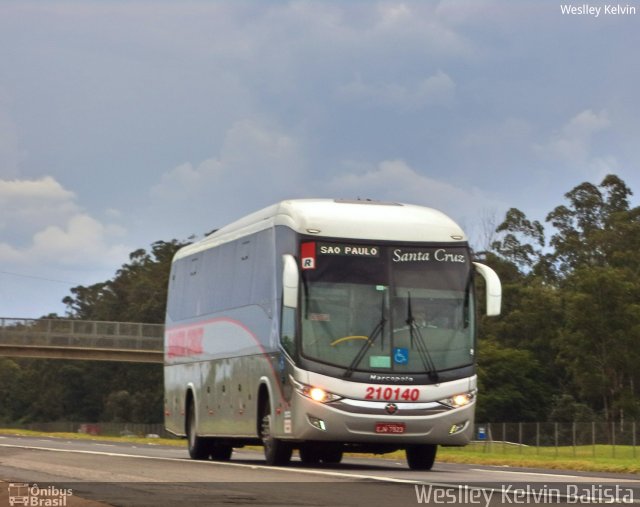 Viação Santa Cruz 210140 na cidade de Sorocaba, São Paulo, Brasil, por Weslley Kelvin Batista. Número da foto: #4819773.