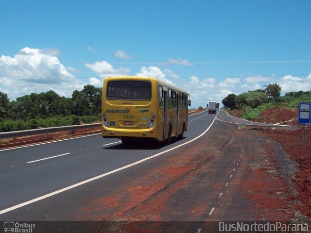 Viação Garcia 7929 na cidade de Apucarana, Paraná, Brasil, por Josino Vieira. Número da foto: #4820190.
