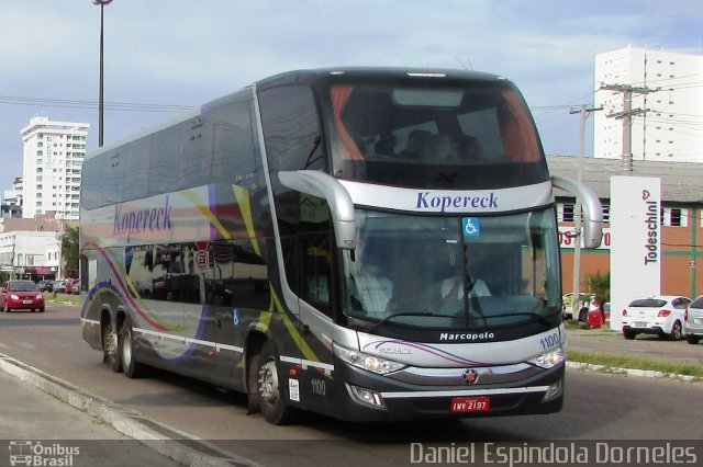 Kopereck Turismo 1100 na cidade de Tramandaí, Rio Grande do Sul, Brasil, por Daniel Espindola Dorneles. Número da foto: #4819896.