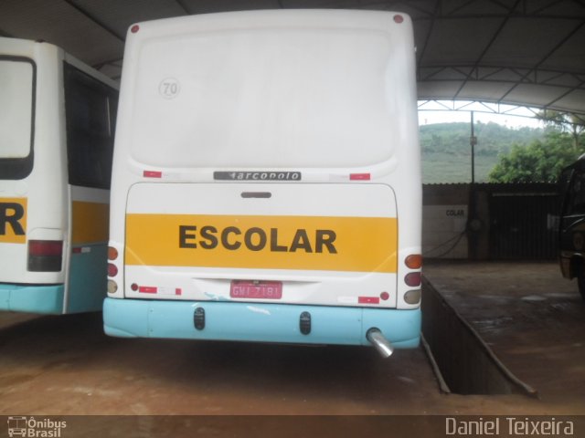 Ônibus Particulares 7181 na cidade de Manhuaçu, Minas Gerais, Brasil, por Daniel Teixeira . ID da foto: 4818837.