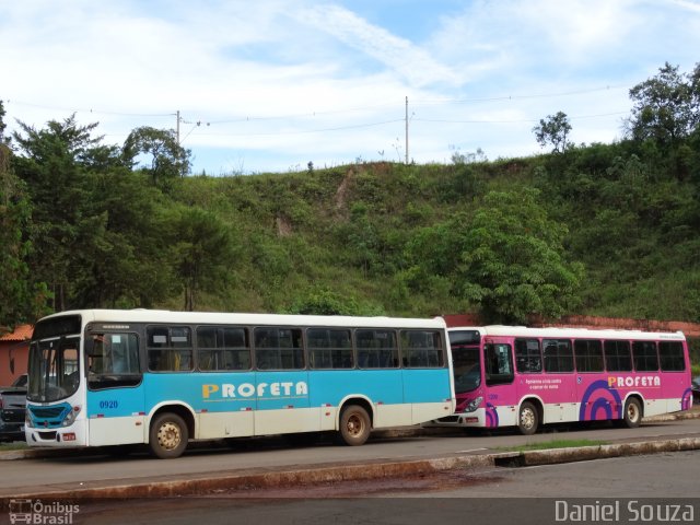 Viação Profeta 0920 na cidade de Congonhas, Minas Gerais, Brasil, por Daniel Souza. Número da foto: #4820229.