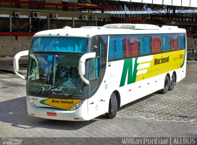 Viação Nacional 10510 na cidade de Maceió, Alagoas, Brasil, por Willian Pontual. Número da foto: #4819950.