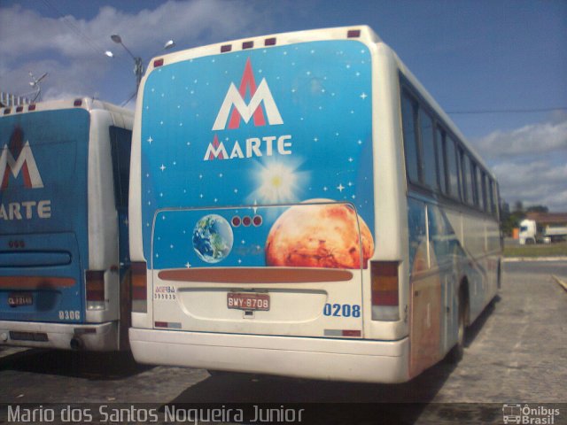 Marte Transportes 0208 na cidade de Esplanada, Bahia, Brasil, por Mario dos Santos Nogueira Junior. Número da foto: #4820011.