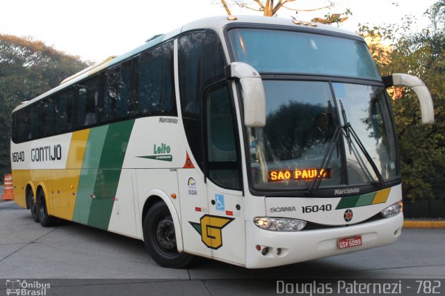 Empresa Gontijo de Transportes 16040 na cidade de São Paulo, São Paulo, Brasil, por Douglas Paternezi. Número da foto: #4820167.