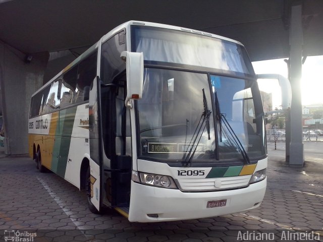 Empresa Gontijo de Transportes 12095 na cidade de Belo Horizonte, Minas Gerais, Brasil, por Adriano  Almeida. Número da foto: #4820237.