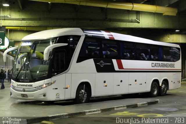 Auto Viação Catarinense 3022 na cidade de São Paulo, São Paulo, Brasil, por Douglas Paternezi. Número da foto: #4820172.