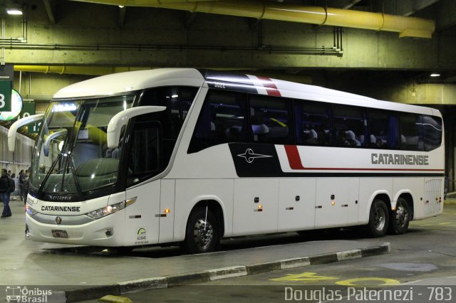 Auto Viação Catarinense 3022 na cidade de São Paulo, São Paulo, Brasil, por Douglas Paternezi. ID da foto: 4820172.