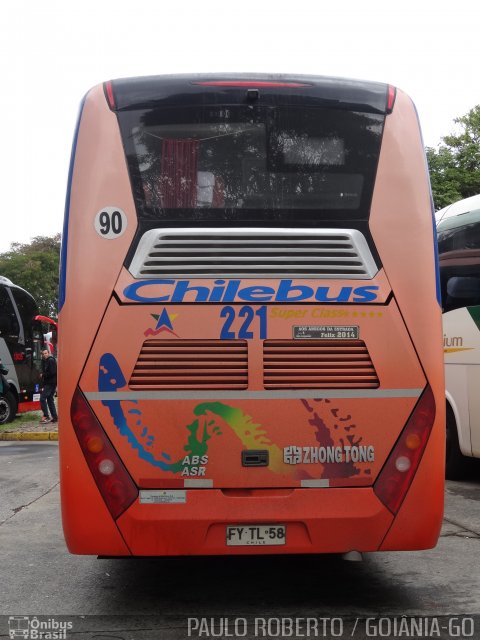 Chilebus Internacional 221 na cidade de São Paulo, São Paulo, Brasil, por Paulo Roberto de Morais Amorim. Número da foto: #4823048.