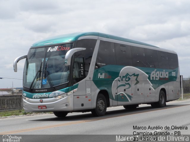 Águia Turismo 11110 na cidade de Campina Grande, Paraíba, Brasil, por Marco Aurélio de Oliveira. ID da foto: 4822077.