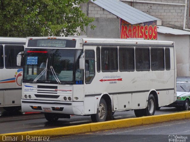 Metzcos Flecha Roja 631 na cidade de Pachuca de Soto, Hidalgo, México, por Omar Ramírez Thor2102. ID da foto: 4823490.