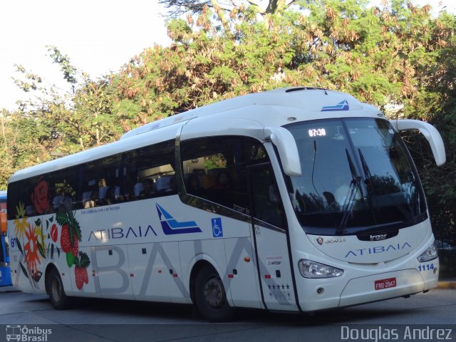 Viação Atibaia São Paulo 1114 na cidade de São Paulo, São Paulo, Brasil, por Douglas Andrez. ID da foto: 4823030.