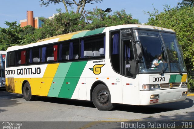 Empresa Gontijo de Transportes 3870 na cidade de São Paulo, São Paulo, Brasil, por Douglas Paternezi. ID da foto: 4823091.