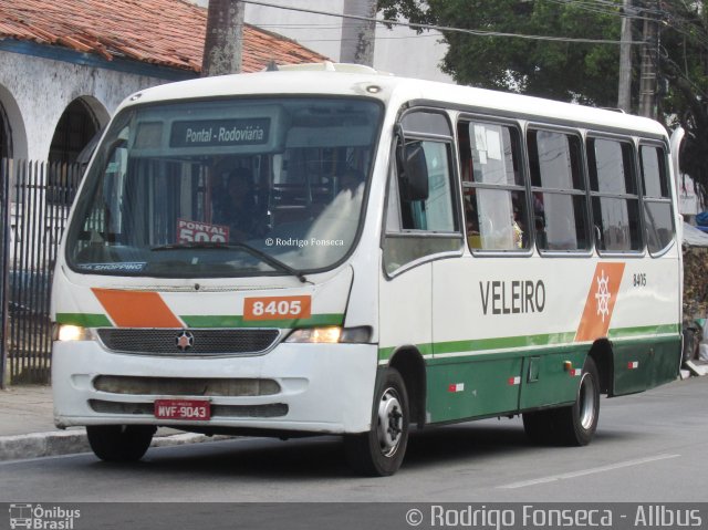 Auto Viação Veleiro 8405 na cidade de Maceió, Alagoas, Brasil, por Rodrigo Fonseca. Número da foto: #4826354.