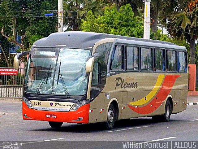 Plenna Transportes e Serviços 1010 na cidade de Feira de Santana, Bahia, Brasil, por Willian Pontual. ID da foto: 4824182.