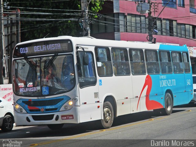 Expresso Lorenzutti 542 na cidade de Guarapari, Espírito Santo, Brasil, por Danilo Moraes. Número da foto: #4824653.