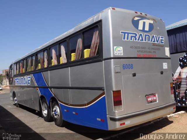 Tranave Turismo 6008 na cidade de Trindade, Goiás, Brasil, por Douglas Andrez. Número da foto: #4825229.