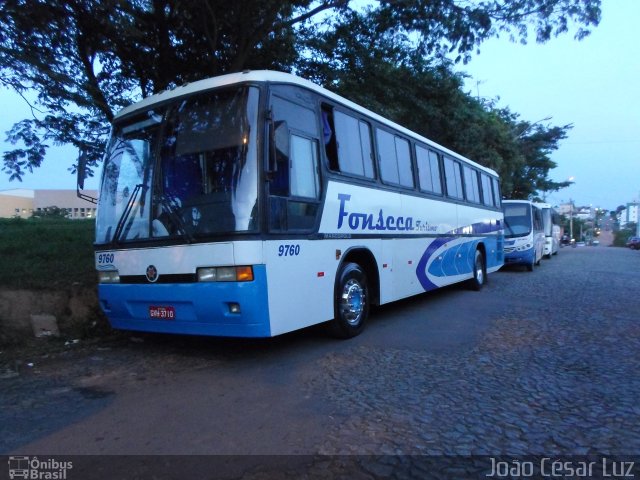 Fonseca Turismo 9760 na cidade de Divinópolis, Minas Gerais, Brasil, por João César Luz. Número da foto: #4824887.