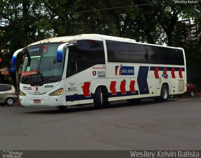 São João Votorantim - Sorotur Turismo 4500 na cidade de Sorocaba, São Paulo, Brasil, por Weslley Kelvin Batista. Número da foto: #4825254.
