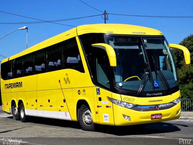 Viação Itapemirim 60817 na cidade de São Paulo, São Paulo, Brasil, por Alexandre Promenzio. ID da foto: 4825321.