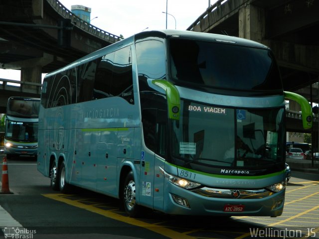 Viação Garcia 8511 na cidade de Rio de Janeiro, Rio de Janeiro, Brasil, por Wellington de Jesus Santos. Número da foto: #4829106.