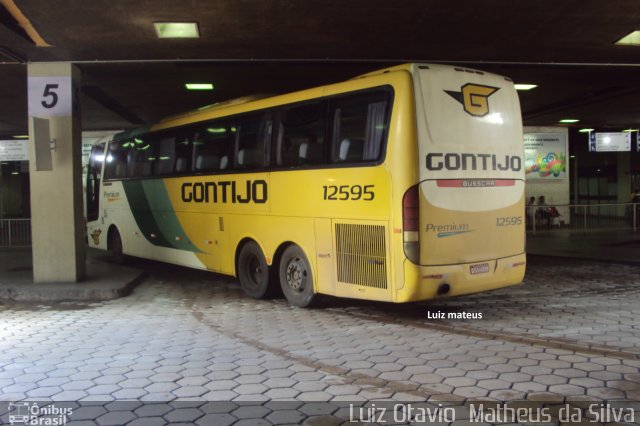 Empresa Gontijo de Transportes 12595 na cidade de Belo Horizonte, Minas Gerais, Brasil, por Luiz Otavio Matheus da Silva. ID da foto: 4828255.