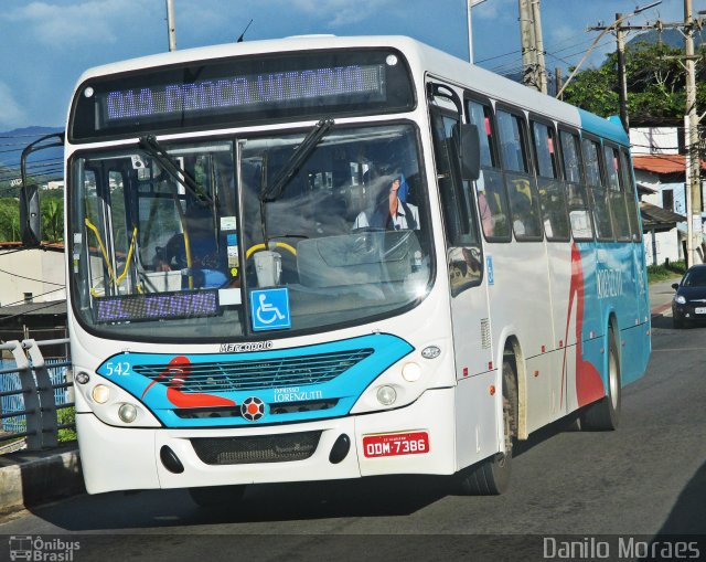 Expresso Lorenzutti 542 na cidade de Guarapari, Espírito Santo, Brasil, por Danilo Moraes. ID da foto: 4827052.