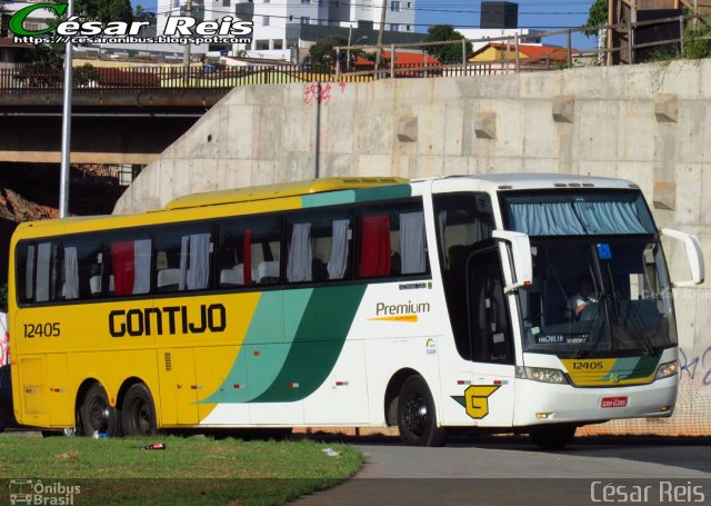 Empresa Gontijo de Transportes 12405 na cidade de Belo Horizonte, Minas Gerais, Brasil, por César Ônibus. Número da foto: #4877811.