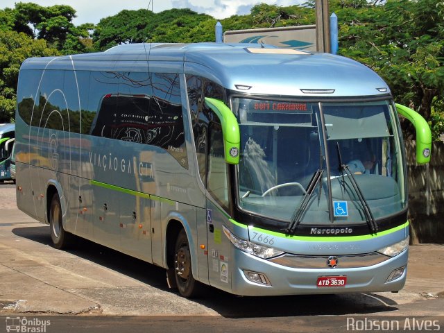Viação Garcia 7666 na cidade de Paranavaí, Paraná, Brasil, por Robson Alves. Número da foto: #4877177.