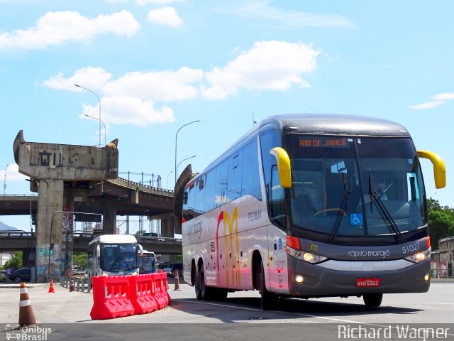 Rápido Marajó 51027 na cidade de Rio de Janeiro, Rio de Janeiro, Brasil, por Richard Wagner. Número da foto: #4877229.