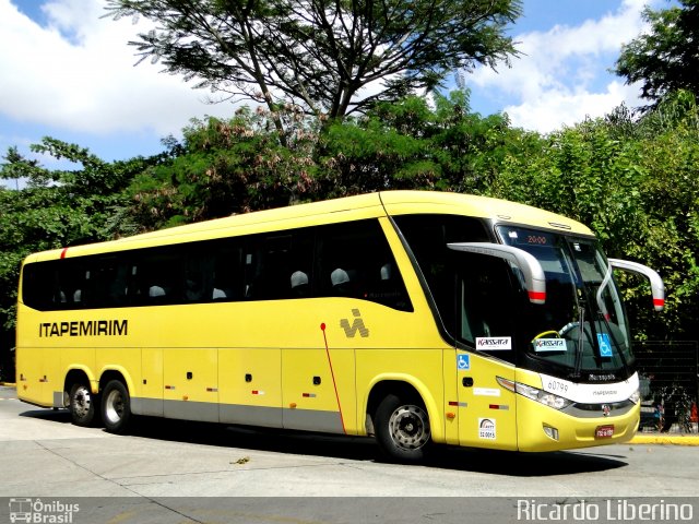 Viação Itapemirim 60799 na cidade de São Paulo, São Paulo, Brasil, por Ricardo Liberino. ID da foto: 4875350.