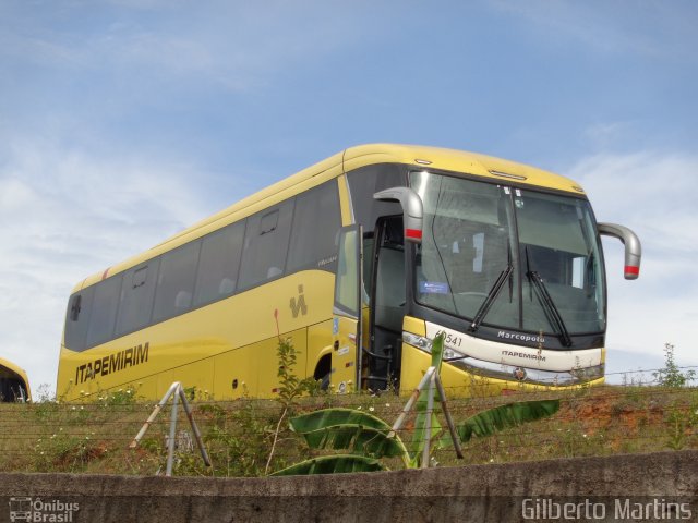 Viação Itapemirim 60541 na cidade de Guarapari, Espírito Santo, Brasil, por Gilberto Martins. Número da foto: #4875927.