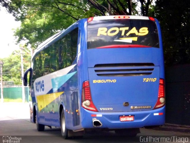 RodeRotas - Rotas de Viação do Triângulo 72110 na cidade de São Paulo, São Paulo, Brasil, por Tiago Gonçalves. ID da foto: 4875522.