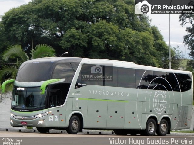 Viação Garcia 7017 na cidade de Maringá, Paraná, Brasil, por Victor Hugo Guedes Pereira. Número da foto: #4876717.