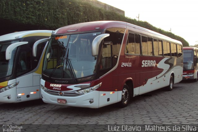 Viação Serro 24411 na cidade de Belo Horizonte, Minas Gerais, Brasil, por Luiz Otavio Matheus da Silva. Número da foto: #4877131.