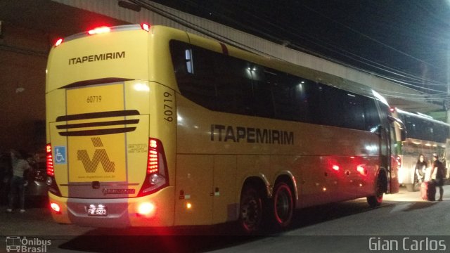 Viação Itapemirim 60719 na cidade de Serra, Espírito Santo, Brasil, por Gian Carlos. Número da foto: #4875691.