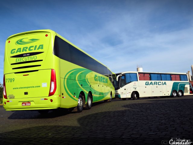 Viação Garcia 7789 na cidade de Londrina, Paraná, Brasil, por Bruno Cândido Ribeiro. Número da foto: #4877287.
