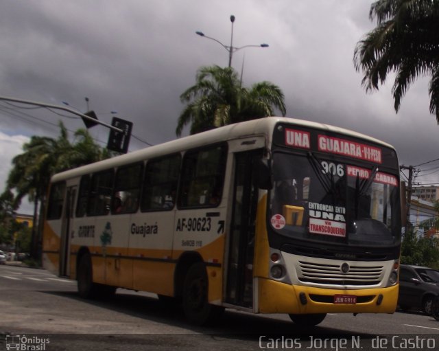 Viação Forte AF-90623 na cidade de Belém, Pará, Brasil, por Carlos Jorge N.  de Castro. Número da foto: #4875619.