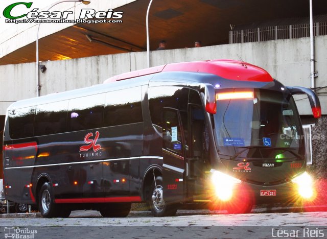 SL Bus - SL Turismo 11121 na cidade de Belo Horizonte, Minas Gerais, Brasil, por César Ônibus. ID da foto: 4877868.