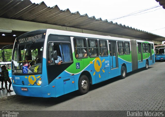 Viação Grande Vitória 23076 na cidade de Serra, Espírito Santo, Brasil, por Danilo Moraes. ID da foto: 4877511.