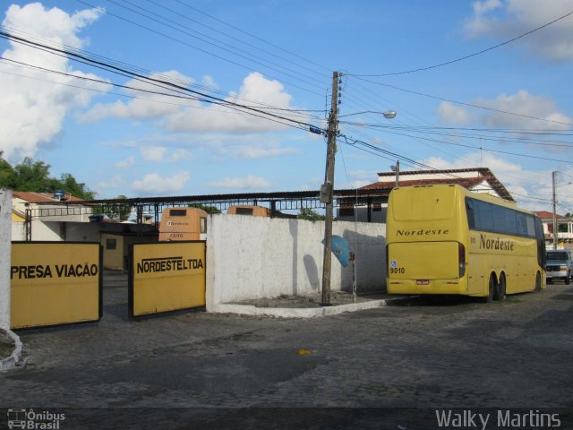 Viação Nordeste 9010 na cidade de João Pessoa, Paraíba, Brasil, por Walky Martins Nascimento. ID da foto: 4899752.