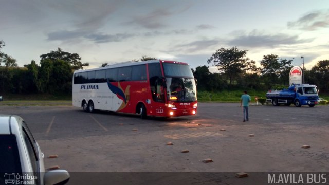 Pluma Conforto e Turismo 7222 na cidade de Passos, Minas Gerais, Brasil, por Matheus Avila. ID da foto: 4898869.