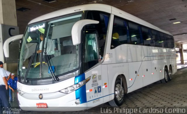 Auto Viação Catarinense 3311 na cidade de Belo Horizonte, Minas Gerais, Brasil, por Luis Philippe Cardoso Coelho. Número da foto: #4899190.
