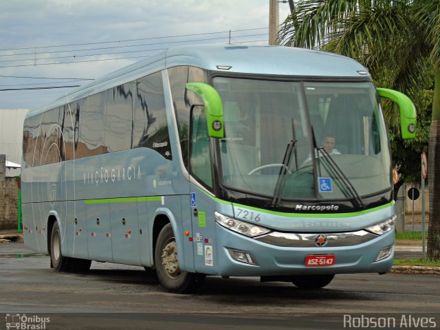 Viação Garcia 7216 na cidade de Paranavaí, Paraná, Brasil, por Robson Alves. Número da foto: #4899548.