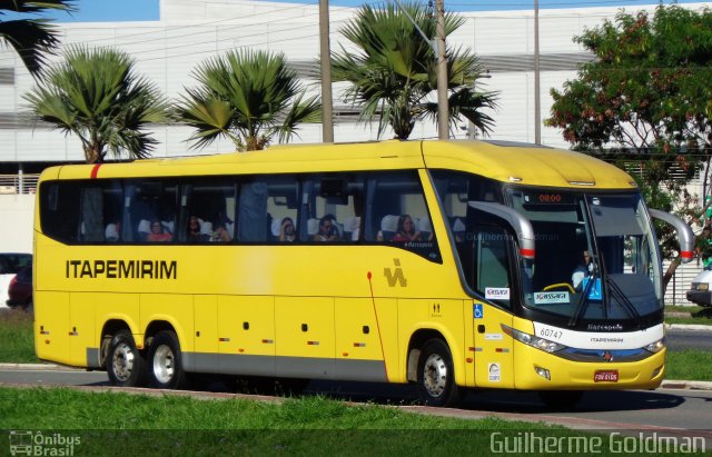 Viação Itapemirim 60747 na cidade de Vitória, Espírito Santo, Brasil, por Guilherme Goldman. Número da foto: #4901747.