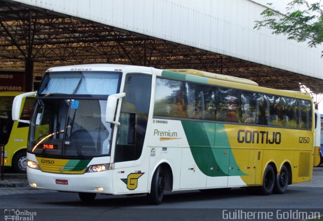 Empresa Gontijo de Transportes 12150 na cidade de Vitória, Espírito Santo, Brasil, por Guilherme Goldman. ID da foto: 4901728.