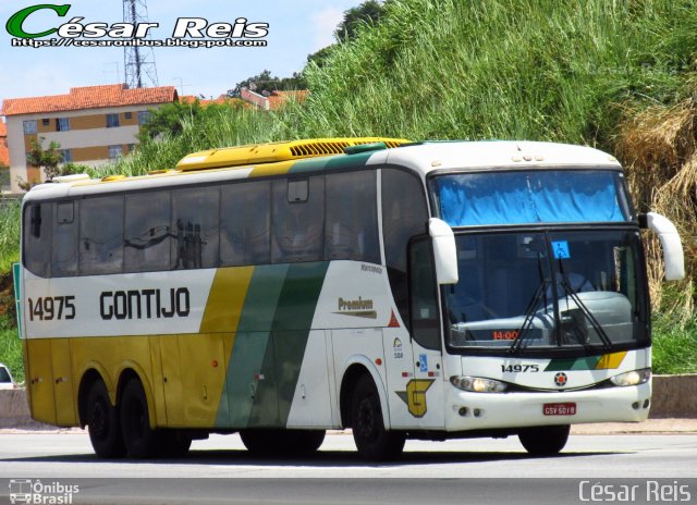 Empresa Gontijo de Transportes 14975 na cidade de Belo Horizonte, Minas Gerais, Brasil, por César Ônibus. Número da foto: #4901424.