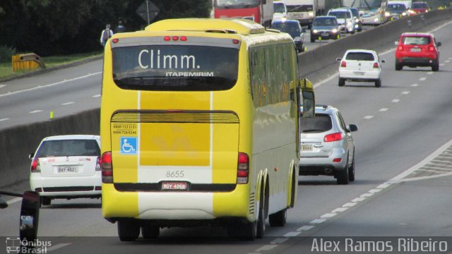 Viação Itapemirim 8655 na cidade de Roseira, São Paulo, Brasil, por Alex Ramos Ribeiro. ID da foto: 4901980.