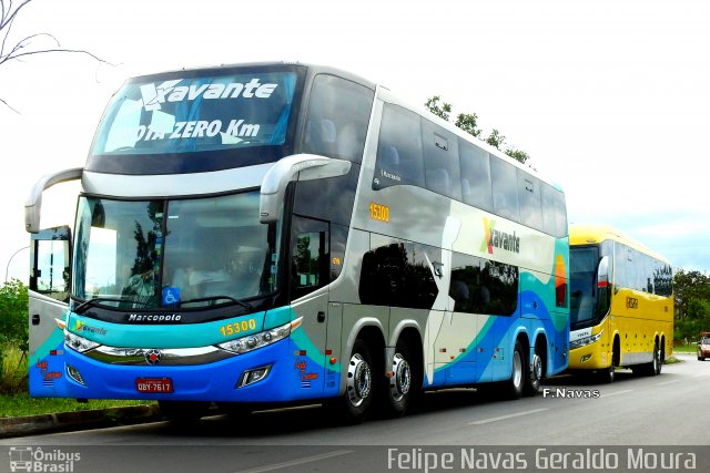 Viação Xavante 15300 na cidade de Brasília, Distrito Federal, Brasil, por Felipe Navas Geraldo Moura . Número da foto: #4901191.